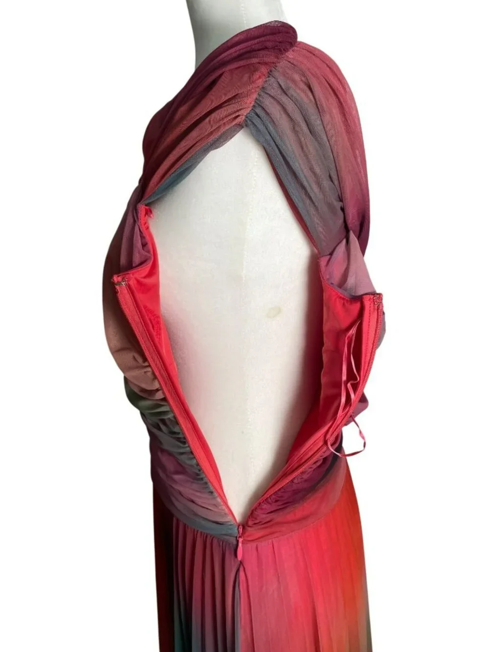 Abercrombie & Fitch Bra-Free Giselle Drop Waist Maxi Dress Size M MSRP$160 NEW